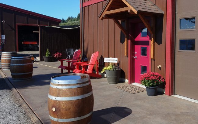 Exterior of the South Hill Winery and Tasting Room in Underwood, WA